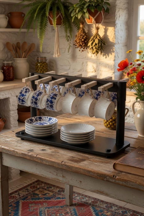 Hermia Organizador de Cocina Zenna 20 Negro